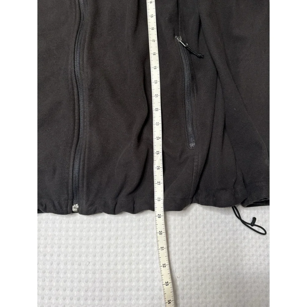 The North Face Men's Black Full Zip Windwall Jacket XXL TTG Outdoor Fleece Warm